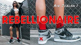 THESE WERE WORTH IT! AIR JORDAN 1 REBELLIONAIRE ON FOOT REVIEW and HOW TO STYLE