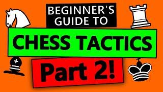 CHESS TACTICS FOR BEGINNERS - PART 2 - Trapped pieces, Double attack, Discovered check, Double check