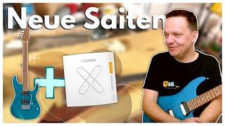 D'addario XS 10-46: Ich teste neue Saiten auf meiner MM1