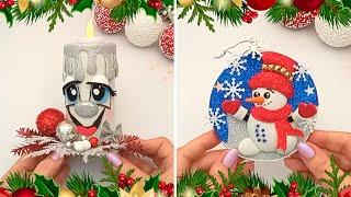 Christmas Decorations DIY  2 Christmas Craft Ideas  Creative  Christmas Tree Decorations Ideas