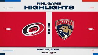 NHL Game 3 Highlights | Hurricanes vs. Panthers - May 21, 2025