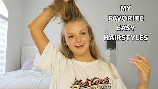 Running Late Hairstyles & How I Curl My Hair