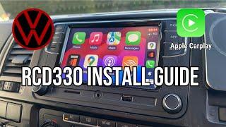 How to install RCD330 VW Apple CarPlay Head-unit (Full Installation Guide)