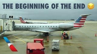 Flying the LAST AMERICAN ERJ145 ROUTE to Dallas!