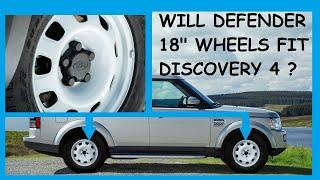 Can We Fit New Land Rover Defender 2020 18" Steel Wheels on Our Discovery 4 / LR4