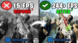 Best Warzone 2 Settings for High FPS & Visibility  Ultimate PC Optimization Guide (2024)