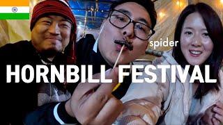 Korean Eats Spider in Nagaland ​@KeweMero @therovingnaga4982 | Hornbill Festival 2024 - Day 4 & 10