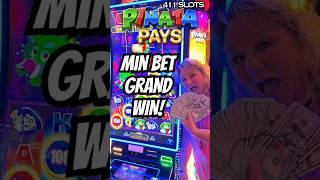 Grand Jackpot on 80 cent bet! #slots #grandjackpot #youtubeshorts