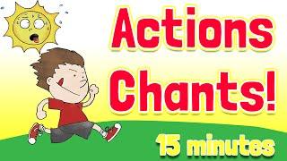 Action Verbs Chants and Songs Collection by ELF Kids Videos