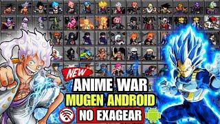 ANIME WAR CROSSOVER MUGEN ANDROID (FULL CHARACTERS) No Exagear /Best Anime Mugen ANDROID