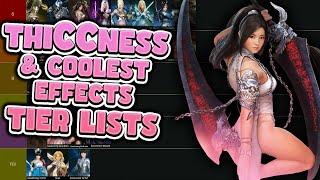 BDO ThiCCness & Coolest Effects Tier Lists *May 2024*