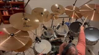 Papa Performs a Drum Cover of Mott the Hoople - All the Young Dudes in stereo