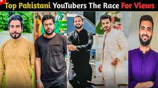 Top Pakistani YouTubers The Race For Views| information Lover #viralvideo  #toppakistaniyoutuber