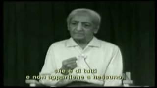 Jiddu Krishnamurti - Il risveglio dell'intelligenza