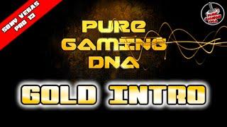 Gold Intro - Sony Vegas Pro 13 | Intro Template | #PUREGAMINGDNA