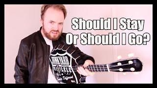 Should I Stay Or Should I Go  - Stranger Things - The Clash Ukulele Tutorial