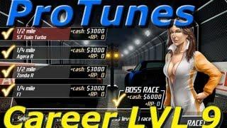 Drag Racing v1.6 Career LVL 9 Aero tune