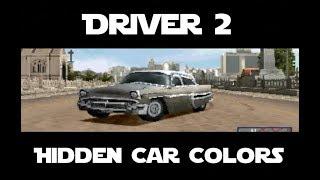 Driver 2 - Hidden Car Colors