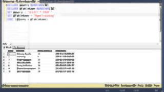 SQL 2012 EXEC Dynamic SQL Lab 3.1