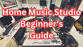 Home Music Studio Set Up - A Beginner's Guide to Equipment, MIDI, Audio & USB Connections