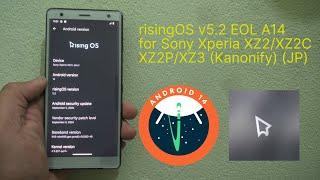 risingOS v5.2 EOL A14 for Sony Xperia XZ2/XZ3 by Kanonify | Installation & Review