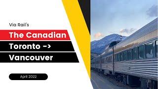 Via Rail’s The Canadian - Toronto to Vancouver Train