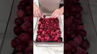 Easy berry dessert  #easyrecipe #recipe #dessert #berry #cake #cookie #baking