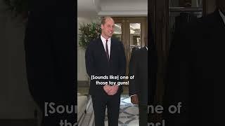 Prince William Banters with the President of South Africa! ️