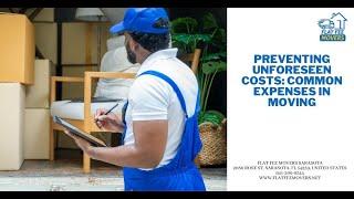 Preventing Unforeseen Costs: Common Expenses in Moving | Flat Fee Movers Sarasota