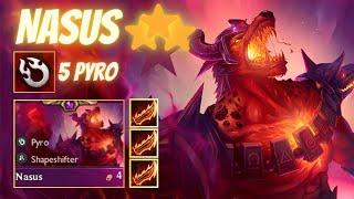 TFT Nasus 3 star /5 Pyro - Guinsoo's Rageblade