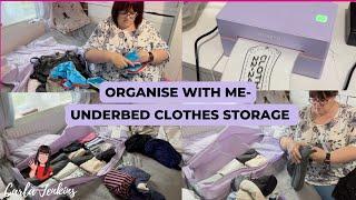 FAR TOO FAT FOR THAT! ORGANISING MY TOO-SMALL CLOTHING |*gifted Munbyn Printer | CARLA JENKINS