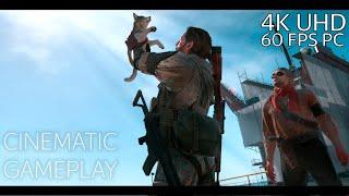 Metal Gear Solid 5 - Aggressive Stealth | Cinematic Gameplay [4k 60fps PC]