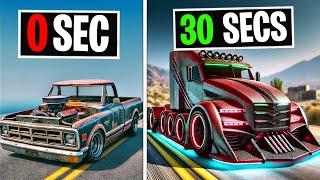 every 30 seconds my TRUCK gets FASTER... GTA RP