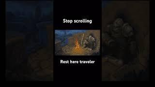 Stop scrolling rest here traveler