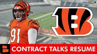 Bengals RESUME Contract Talks With Trey Hendrickson | Cincinnati Bengals News