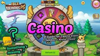 Casino Playthrough Guide on S1 — Idle Heroes PS 2022