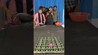 amazing ball throw inside the caret funny family challenge  #shorts #game