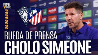 Rueda de prensa de Cholo Simeone previa al Marbella vs Atlético de Madrid de Copa del Rey