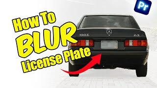 How To Blur A License Plate in Premiere Pro