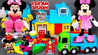 8 Minutes Satisfying  Unboxing Mickey Mouse Deluxe House Playset | Review Tweeto ASMR TOYS