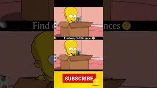 Find 3 differences #simpsons
