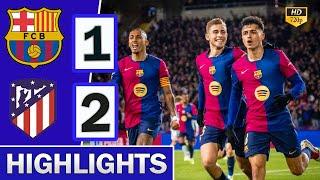 Barcelona vs Atletico Madrid 1-2 Highlights & Resumen y Goles 2024