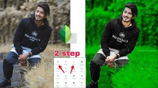 Snapseed green ton editing||photo backgroun color change||snapseed photo editing||tms only like