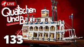 Keine Minifiguren an Bord? Der LEGO Ideas Flussraddampfer | Quatschen & Bauen 133 LIVE