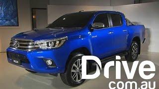 2016 Toyota HiLux Officially Unveiled | Drive.com.au