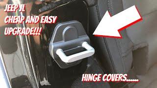 Jeep JL/JLU & Gladiator Hinge Covers!  Cheap and Easy Upgrade