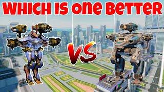 WR New Robot Teth VS Raptor Comparison ||WAR ROBOTS||