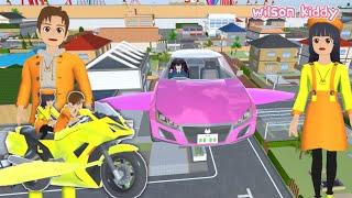 Tutorial Yuta Mio Buat Mobil dan Motor Terbang  | Sakura Simulator | Game Wilson Kiddy