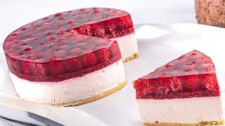 Full of Raspberry No Bake Cheesecake