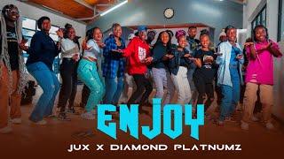 Jux ft Diamond platnumz - Enjoy  |Official Dance || Thee vibe dance academy ke